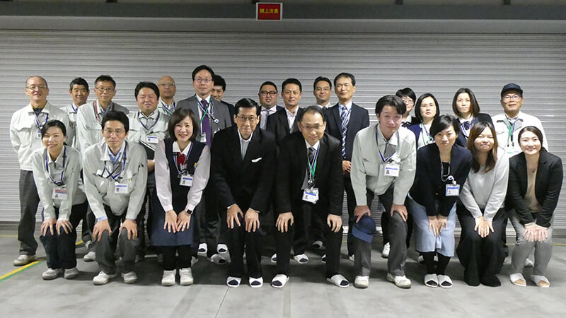 「最強の現場力」著者 遠藤 功先生が当社事業所をご見学
