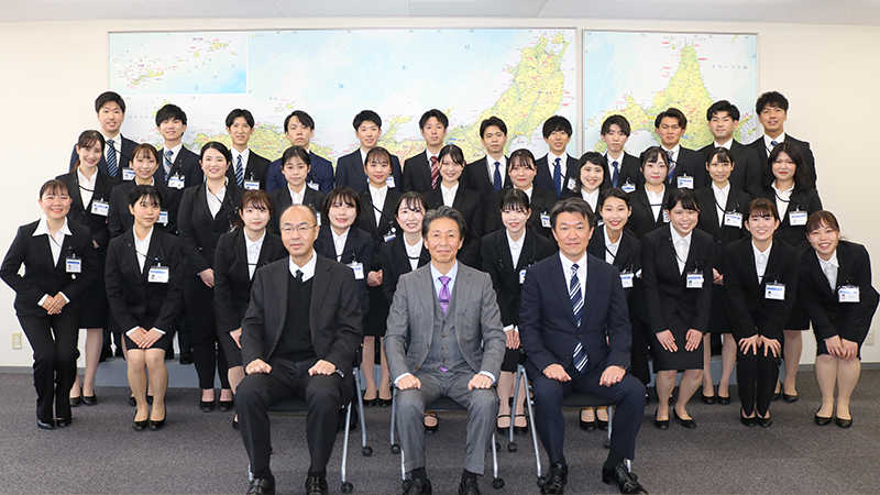 2021年度 入社式を開催しました