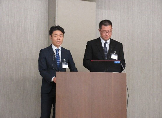 左:中村主任 右:大谷課長